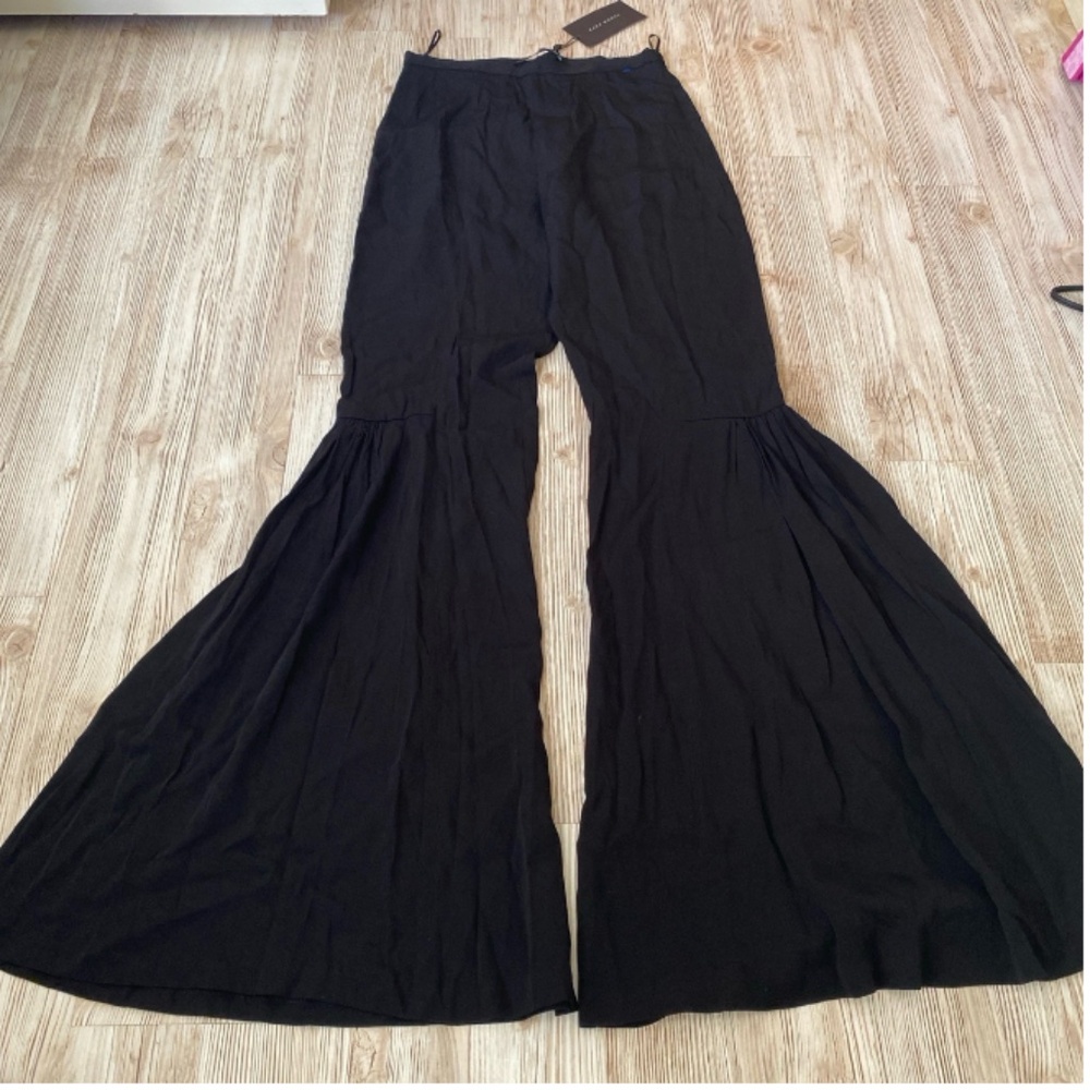 Zara Black Boot Cut Flare Pants